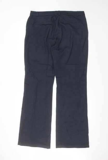 ORSAY Womens Blue  Polyester Trousers  Size 38 in L31 in Regular
