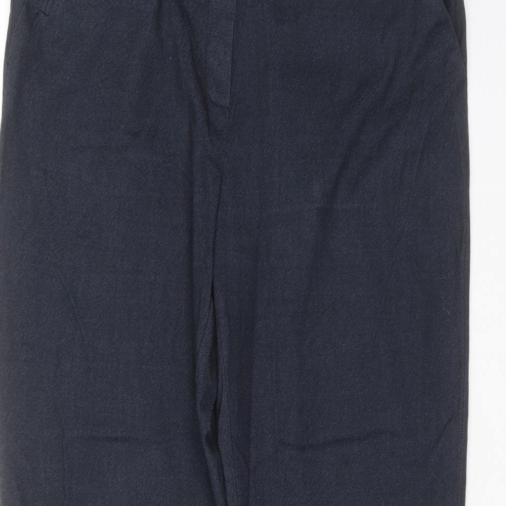 ORSAY Womens Blue  Polyester Trousers  Size 38 in L31 in Regular