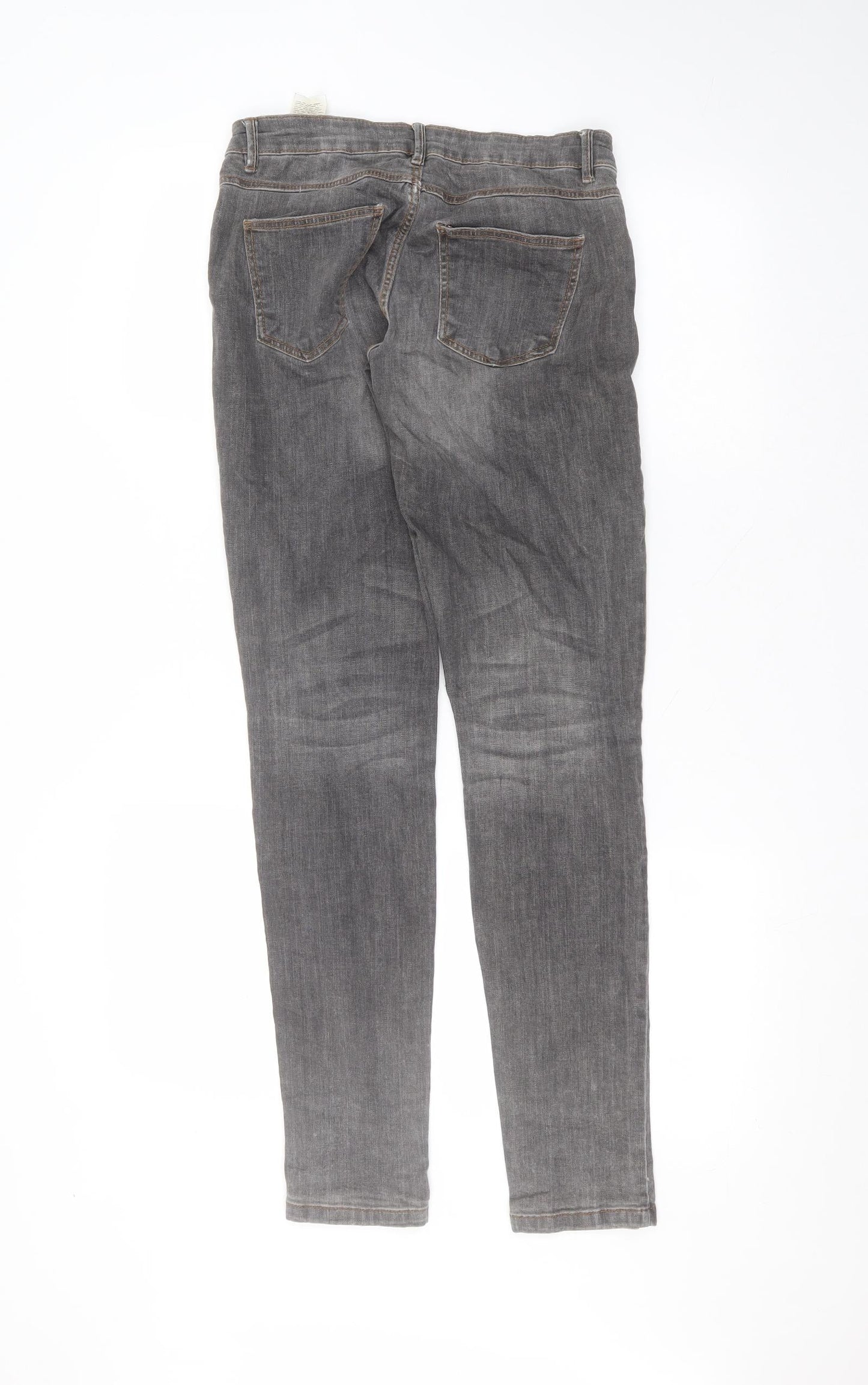 promoq Womens Black  Cotton Skinny Jeans Size 6 L29 in Regular