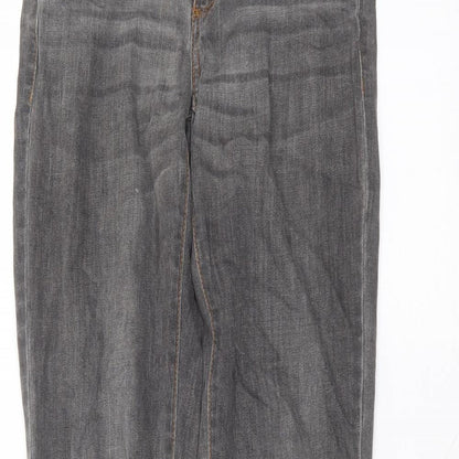 promoq Womens Black  Cotton Skinny Jeans Size 6 L29 in Regular
