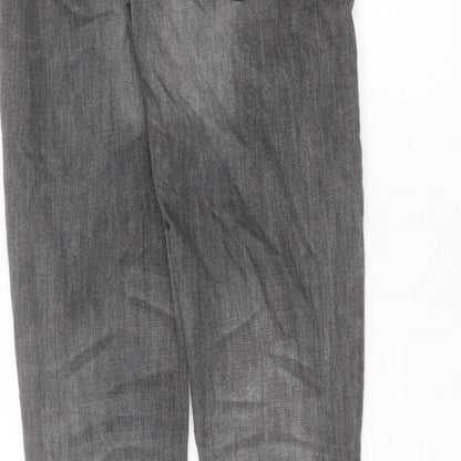 promoq Womens Black  Cotton Skinny Jeans Size 6 L29 in Regular