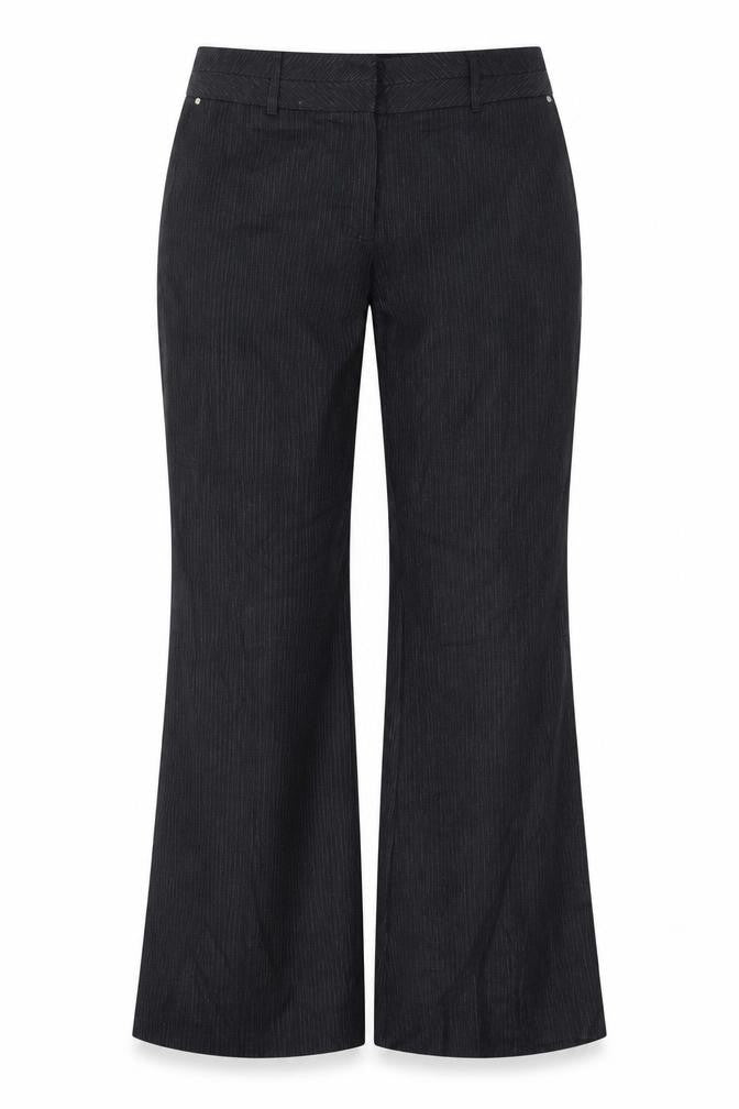 Womens UK Size 12 Marks and Spencer Regular Fit  Black Trousers