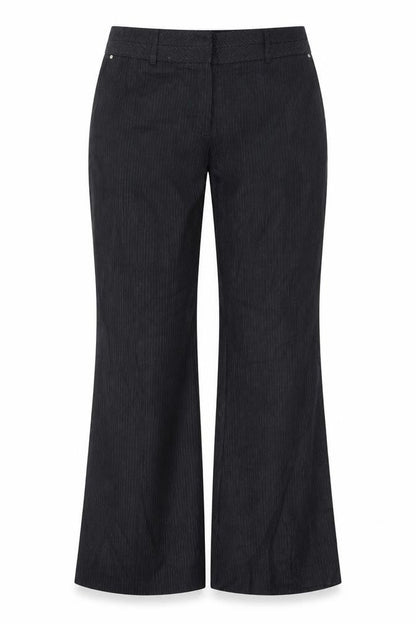 Womens UK Size 12 Marks and Spencer Regular Fit  Black Trousers