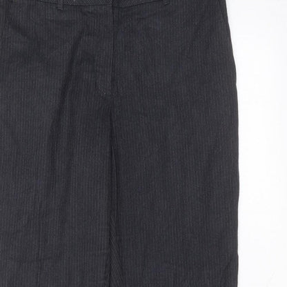 Womens UK Size 12 Marks and Spencer Regular Fit  Black Trousers