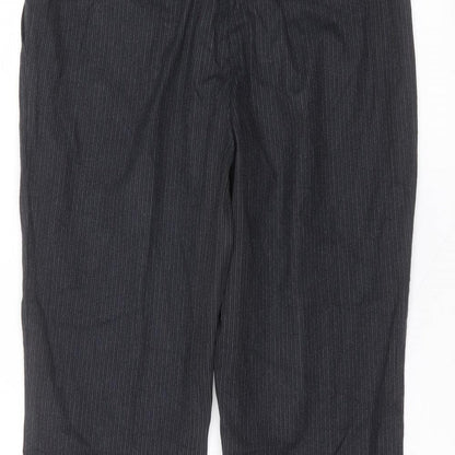 Womens UK Size 12 Marks and Spencer Regular Fit  Black Trousers