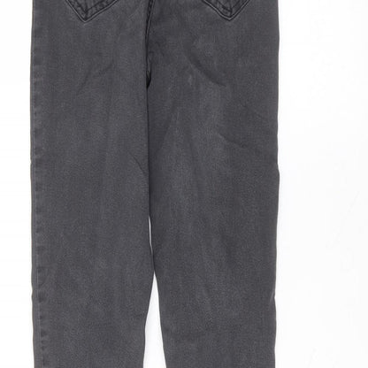 F&F Womens Black  Cotton Skinny Jeans Size 10 L26 in Regular