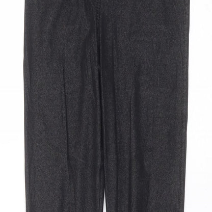 Select Womens Black  Cotton Skinny Jeans Size 8 L30 in Regular