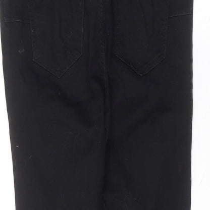 New Look Womens Black  Cotton Skinny Jeans Size 14 L28 in Regular
