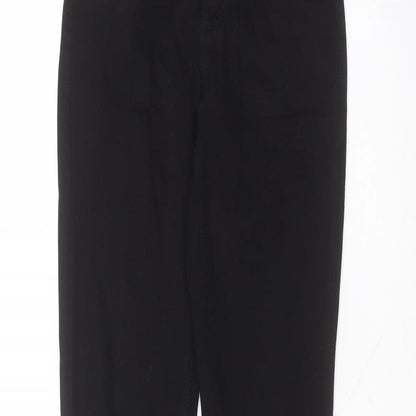 Denim & Co. Womens Black  Cotton Skinny Jeans Size 6 L33 in Regular