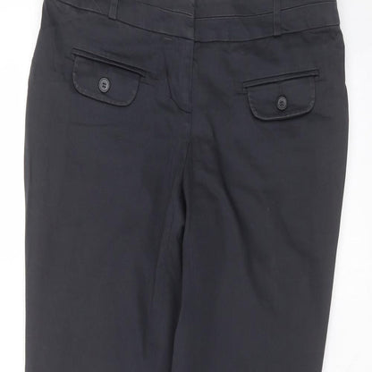 Womens UK Size 12 Marks and Spencer Regular Fit  Blue Trousers