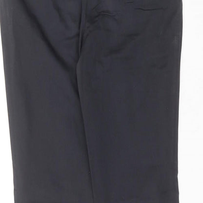 Womens UK Size 12 Marks and Spencer Regular Fit  Blue Trousers