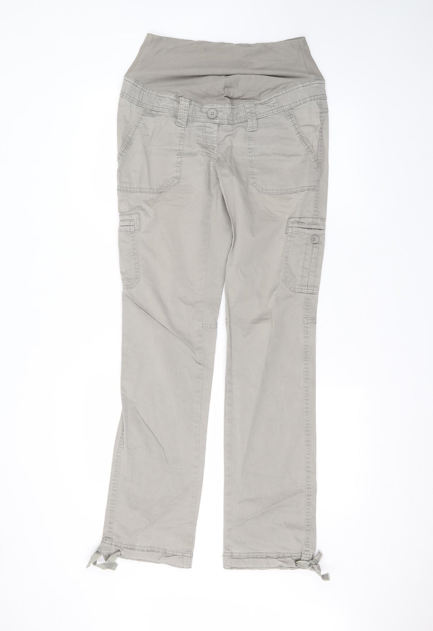 Womens UK Size 8 H&M Regular Fit Skinny Brown Jeans