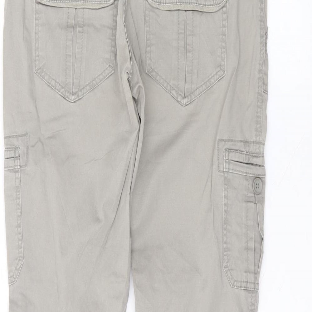 Womens UK Size 8 H&M Regular Fit Skinny Brown Jeans