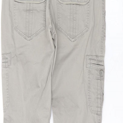 Womens UK Size 8 H&M Regular Fit Skinny Brown Jeans