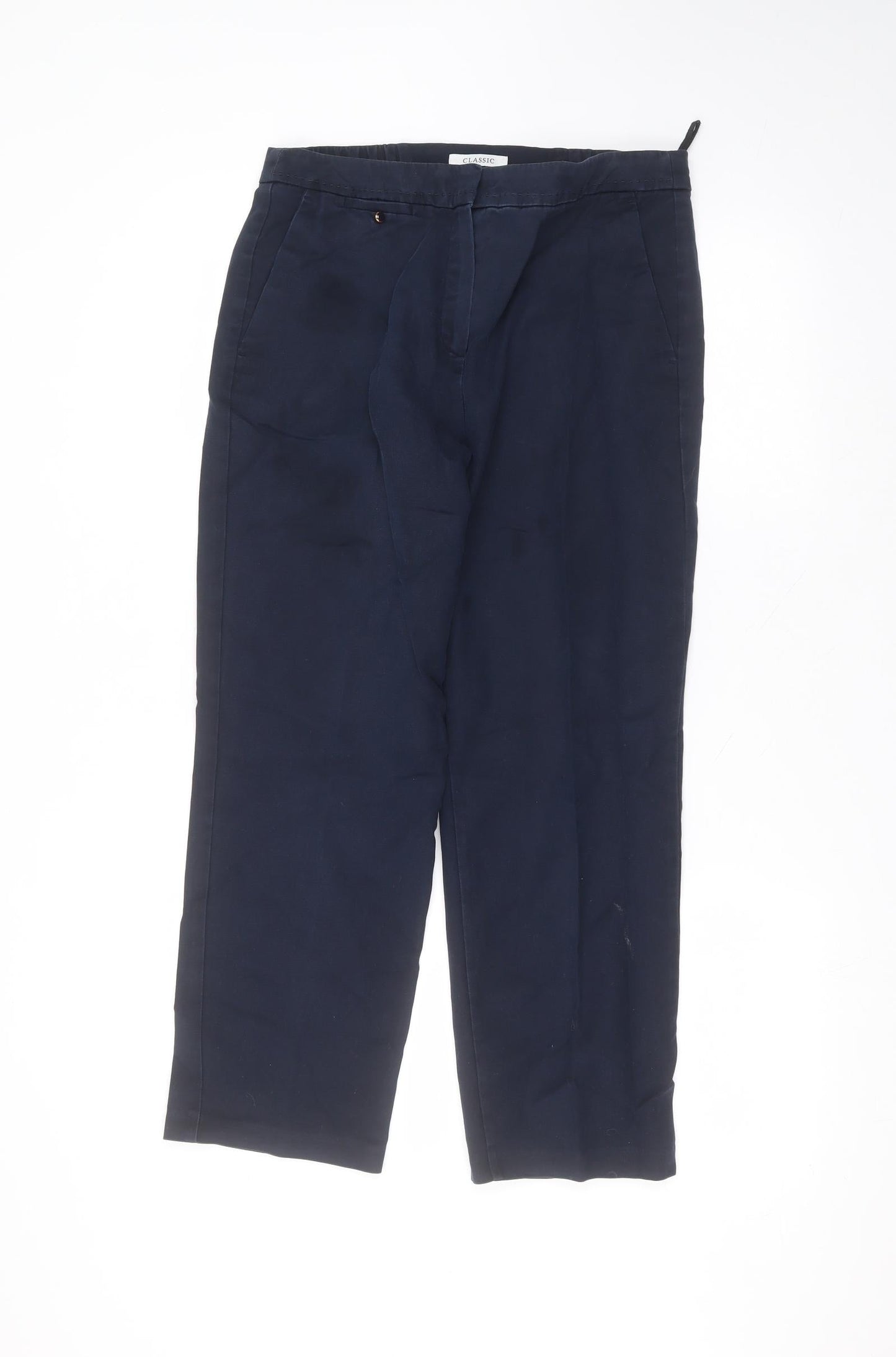 Womens UK Size 10 Marks and Spencer Regular Fit Straight Blue Jeans