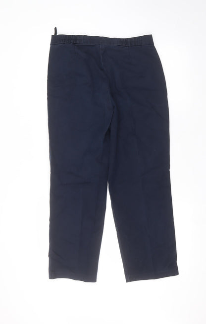 Womens UK Size 10 Marks and Spencer Regular Fit Straight Blue Jeans