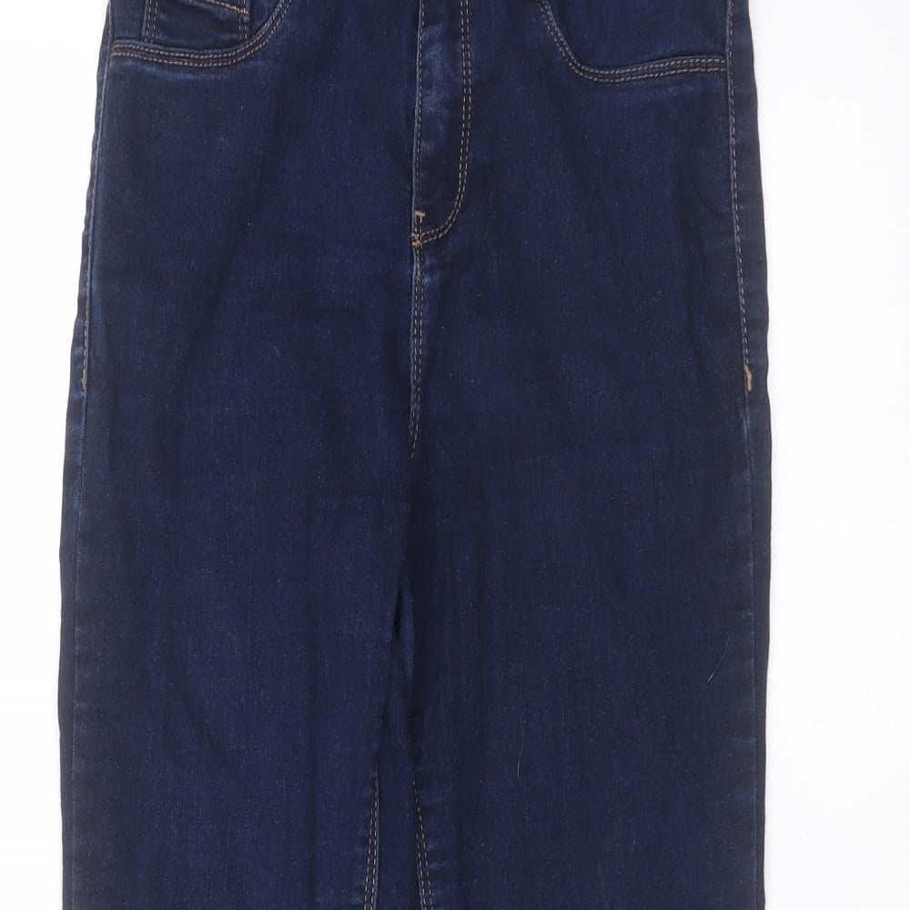 Womens UK Size 26 in Preworn Regular Fit Skinny Blue Jeans
