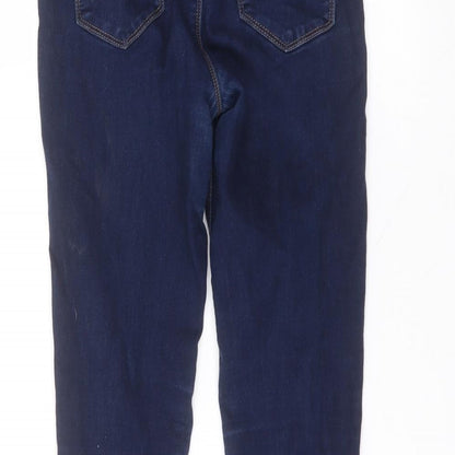 Womens UK Size 26 in Preworn Regular Fit Skinny Blue Jeans