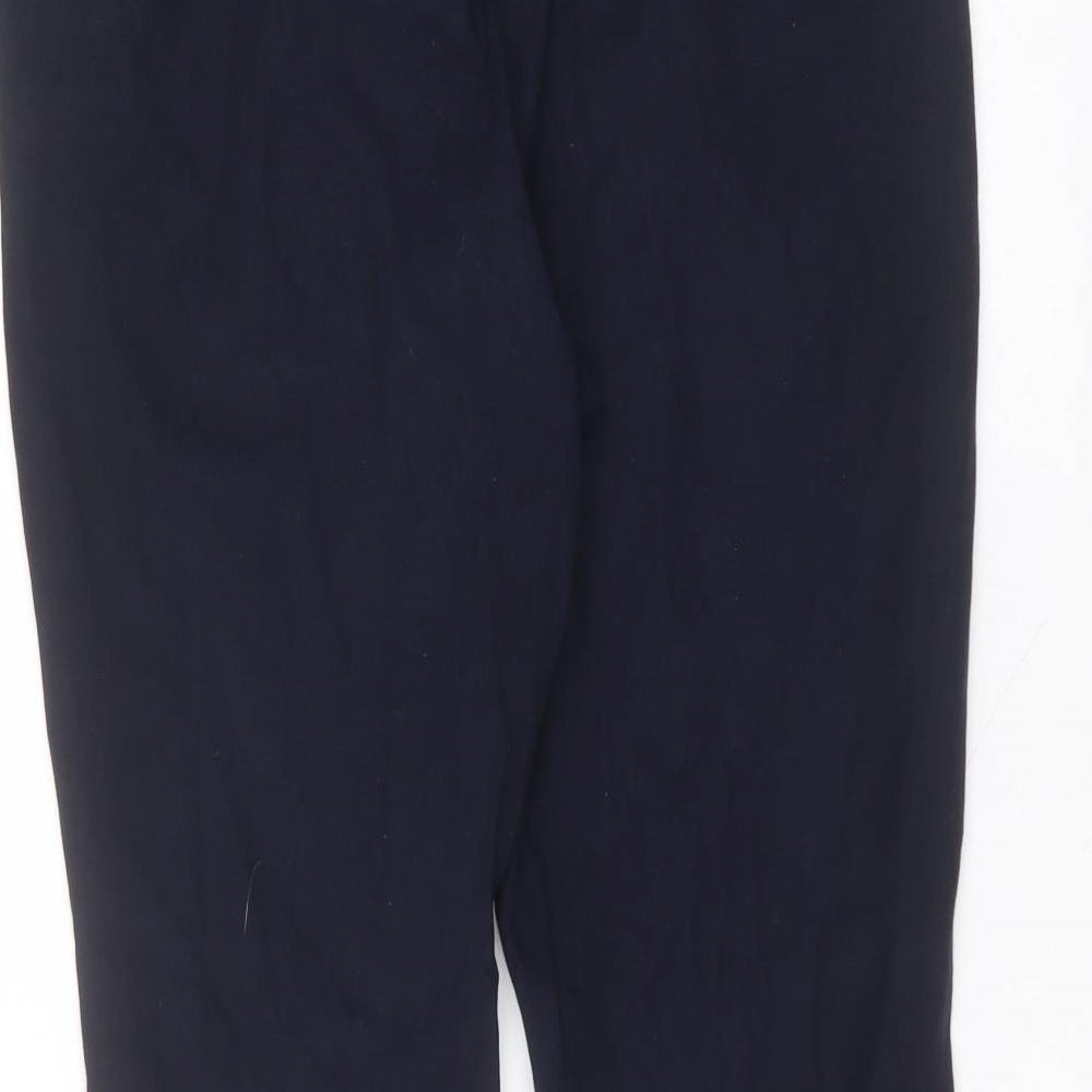 Womens UK Size 14 Marks and Spencer Regular Fit  Blue Trousers