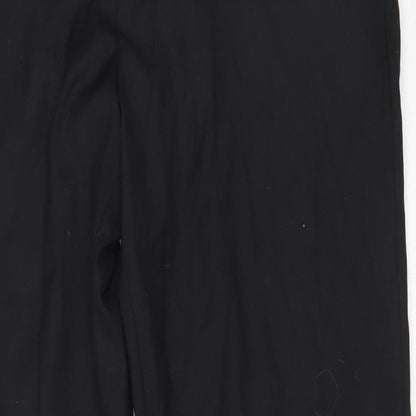 George Womens Black  Polyester Trousers   L32 in Classic Zip
