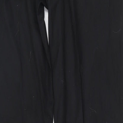 George Womens Black  Polyester Trousers   L32 in Classic Zip