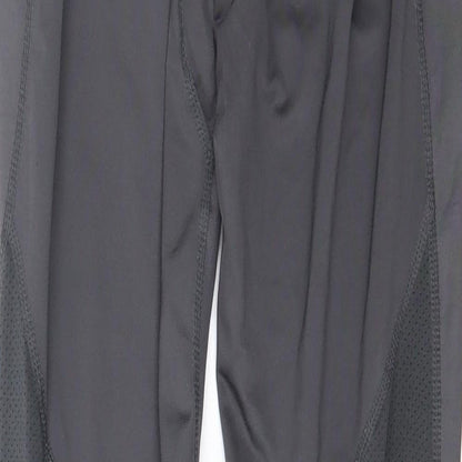 AMZSport Womens Grey  Polyester Jogger Leggings Size S L26 in Regular Pullover