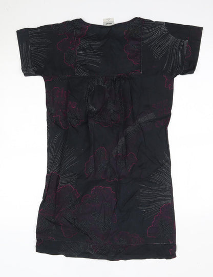 WeSC Womens Multicoloured  Cotton T-Shirt Dress  Size XS  Round Neck