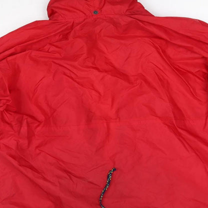 Mens UK Size S Igel Red Rain Coat