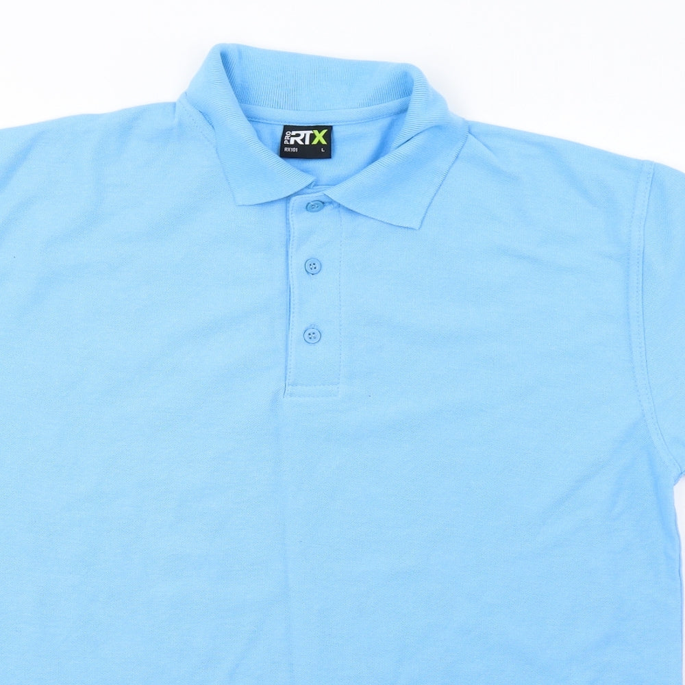 Mens UK Size L RTX Cotton Polo Shirt