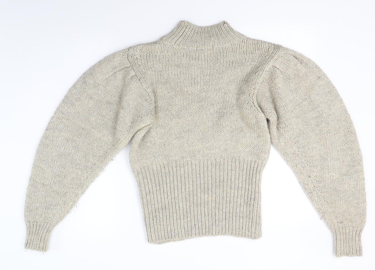 Womens UK Size S Topshop Brown Pullover Jumper