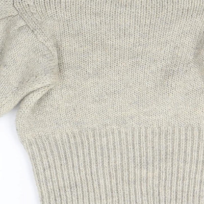 Womens UK Size S Topshop Brown Pullover Jumper