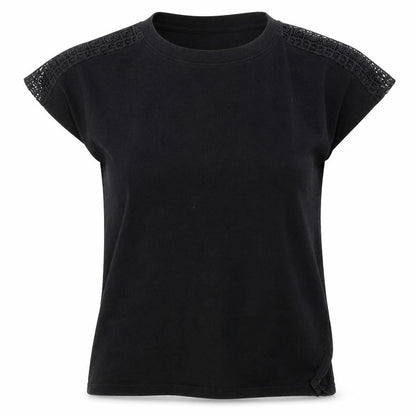 Womens UK Size S Primark Black Basic Blouse