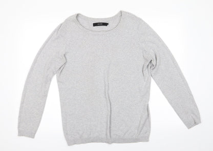 Womens UK Size XL VERO MODA Grey Pullover Jumper