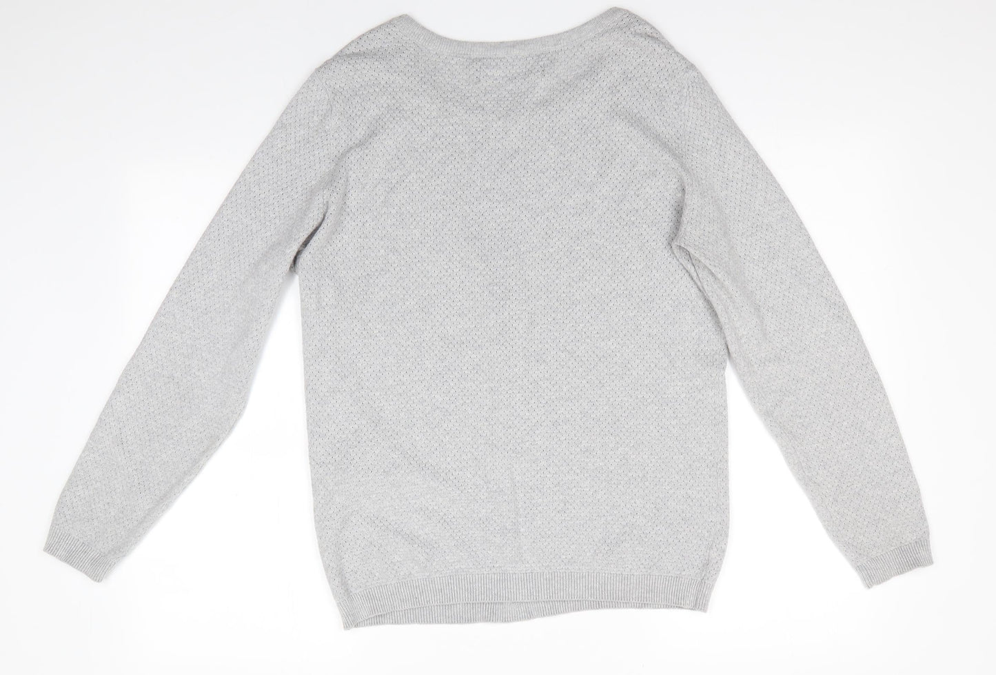 Womens UK Size XL VERO MODA Grey Pullover Jumper