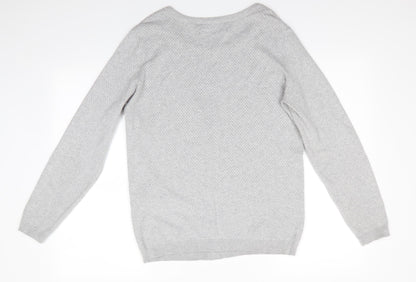 Womens UK Size XL VERO MODA Grey Pullover Jumper