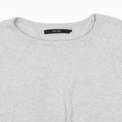 Womens UK Size XL VERO MODA Grey Pullover Jumper