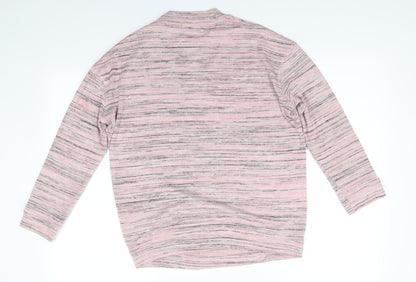 Womens UK Size  Marks and Spencer Pink Pullover Jumper