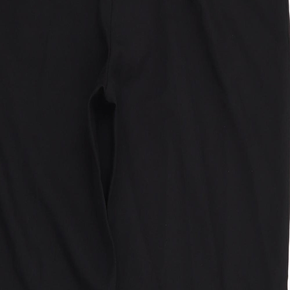 Womens UK Size 16 Papaya Regular Fit  Black Trousers
