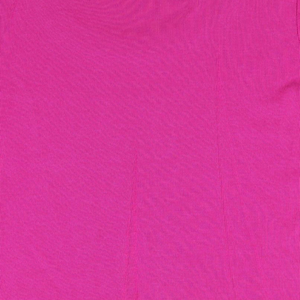 CC Womens Pink  Cotton Tunic T-Shirt Size XL Round Neck - Detailed neckline
