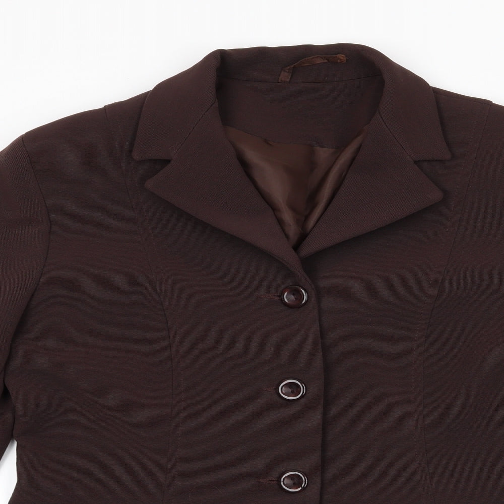Womens UK Size 12 Dorothy Perkins Brown Jacket