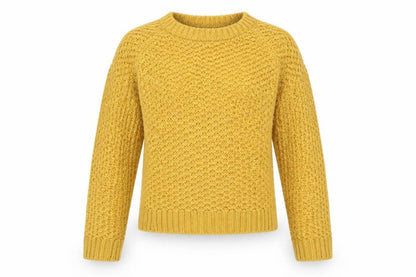 Womens UK Size 6 New Look Yellow Pullover Jumper