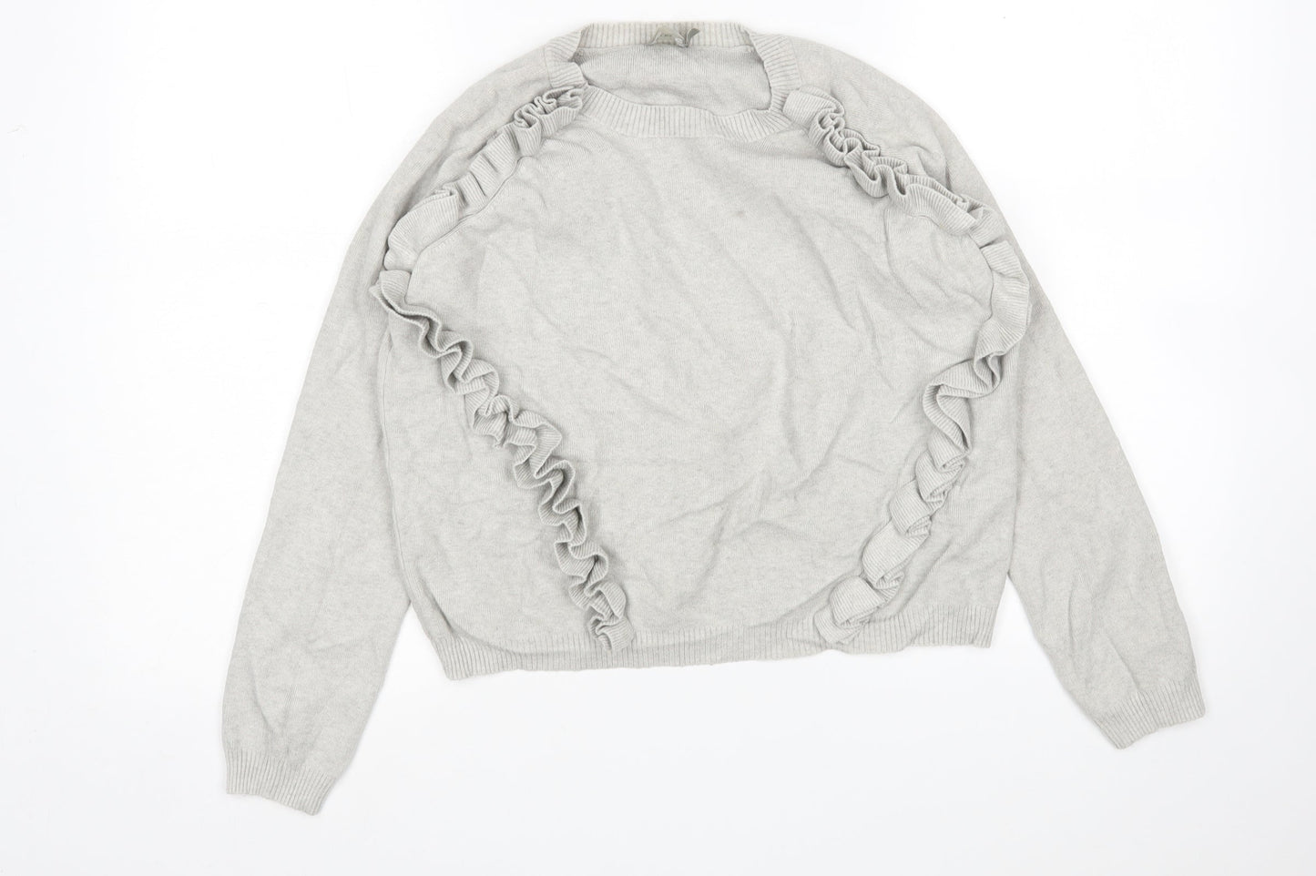 Womens UK Size 8 ASOS Grey Pullover Jumper