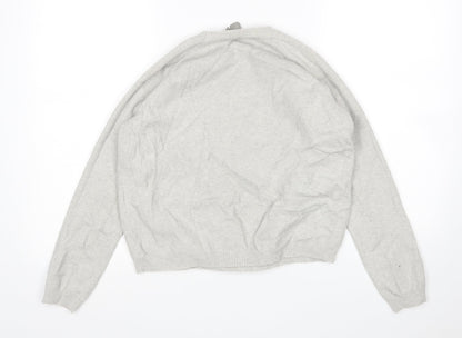 Womens UK Size 8 ASOS Grey Pullover Jumper