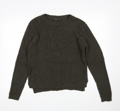 Womens UK Size 14 Select Green Pullover Jumper