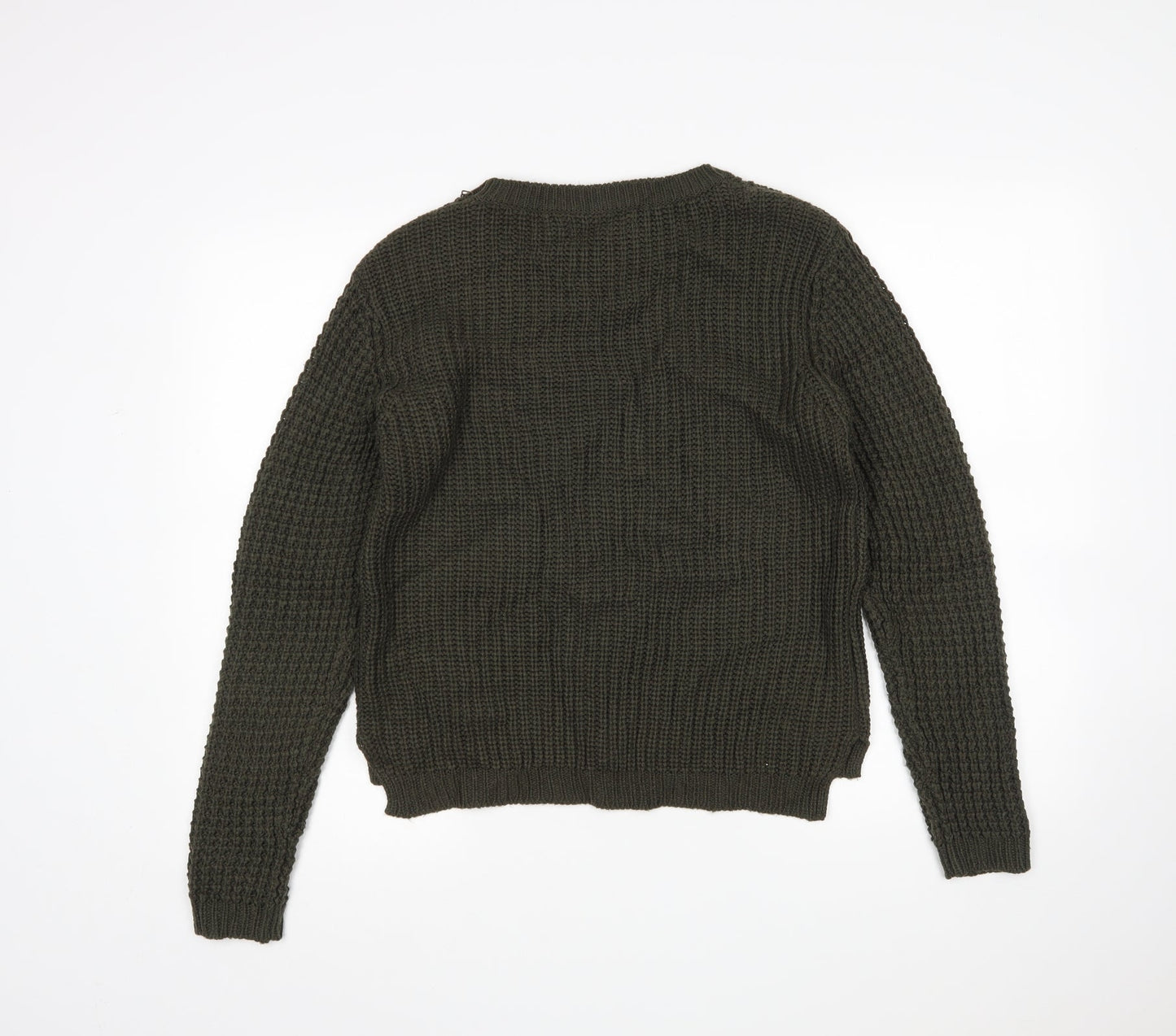 Womens UK Size 14 Select Green Pullover Jumper