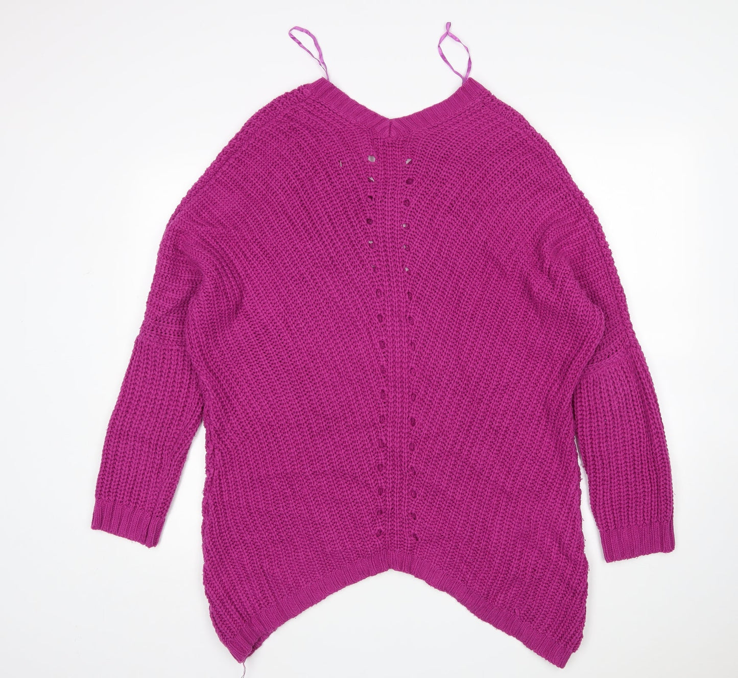 Womens UK Size 12 South Purple Pullover Jumper