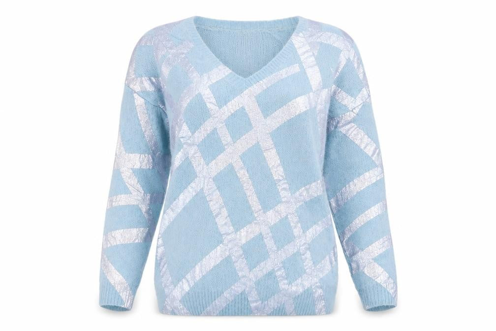 Womens UK Size 6 ASOS Blue Pullover Jumper