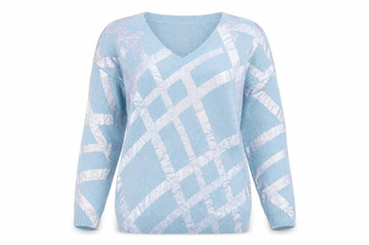 Womens UK Size 6 ASOS Blue Pullover Jumper