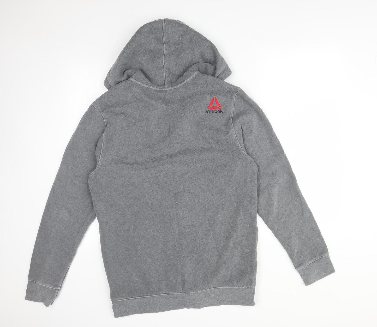 Mens UK Size M Reebok Grey Full Zip Hoodie
