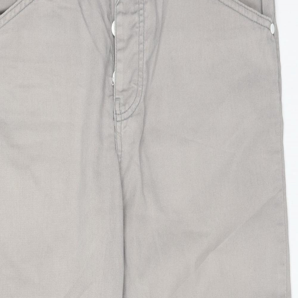 Fabric Mens Grey  Cotton  Jeans Size 30 L21 in Regular